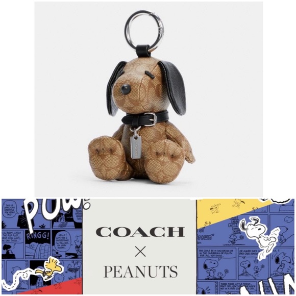 Coach Accessories - NWT Coach x Peanuts Collectible Snoopy Bag Charm